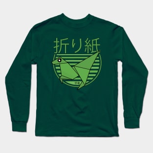 Cool Origami Dinosaur Long Sleeve T-Shirt